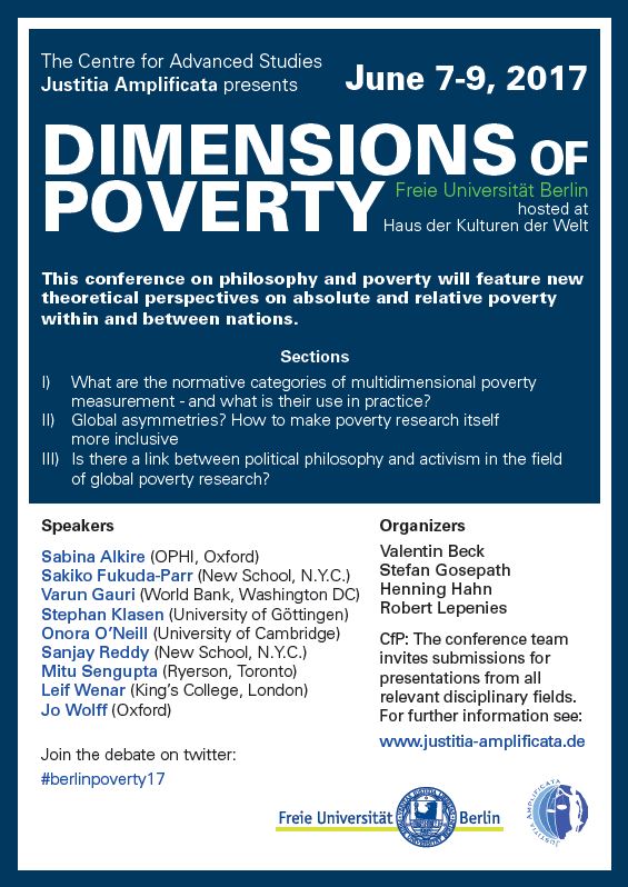 Call For Papers: "Dimensions of Poverty"